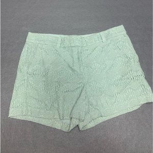 Ann Taylor loft shorts women’s 10 green casual ladies